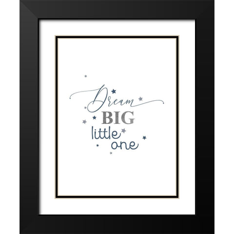 Grey Mountains 2 Black Modern Wood Framed Art Print with Double Matting by Urban Epiphany