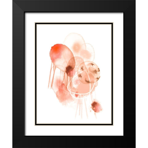Warm Friendship Black Modern Wood Framed Art Print with Double Matting by Urban Epiphany