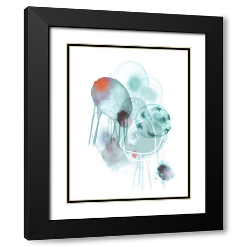 Cool Friendship Black Modern Wood Framed Art Print with Double Matting by Urban Epiphany