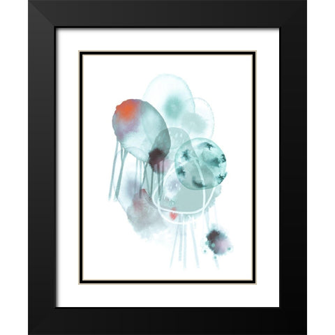 Cool Friendship Black Modern Wood Framed Art Print with Double Matting by Urban Epiphany