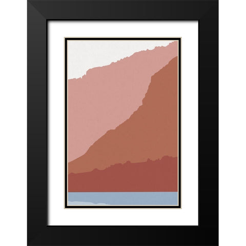 Canyon Views 3 Black Modern Wood Framed Art Print with Double Matting by Urban Epiphany