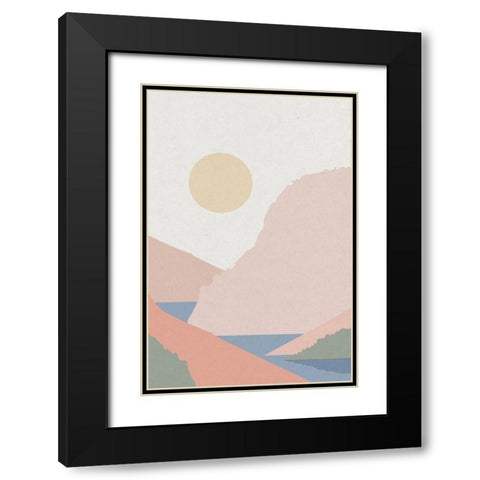 Canyon Horizons 2 Black Modern Wood Framed Art Print with Double Matting by Urban Epiphany