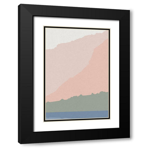 Canyon Horizons 3 Black Modern Wood Framed Art Print with Double Matting by Urban Epiphany