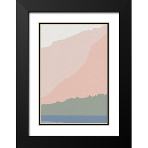 Canyon Horizons 3 Black Modern Wood Framed Art Print with Double Matting by Urban Epiphany