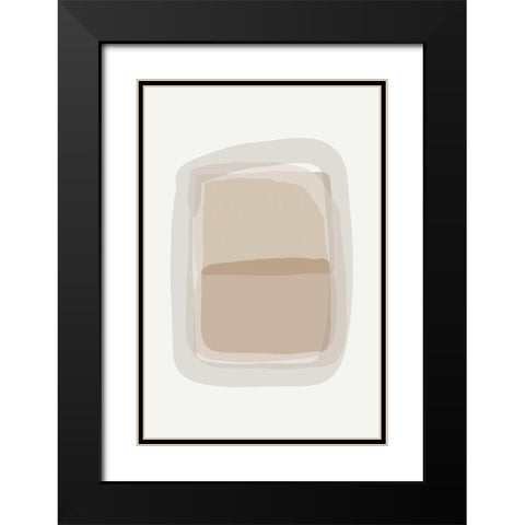 Simple Black Modern Wood Framed Art Print with Double Matting by Urban Epiphany