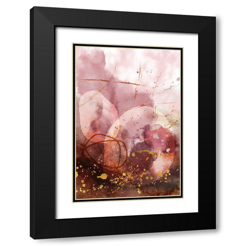 Deep Insights Black Modern Wood Framed Art Print with Double Matting by Urban Epiphany