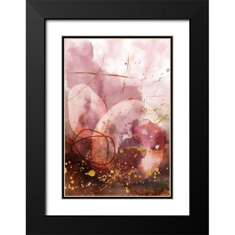 Deep Insights Black Modern Wood Framed Art Print with Double Matting by Urban Epiphany