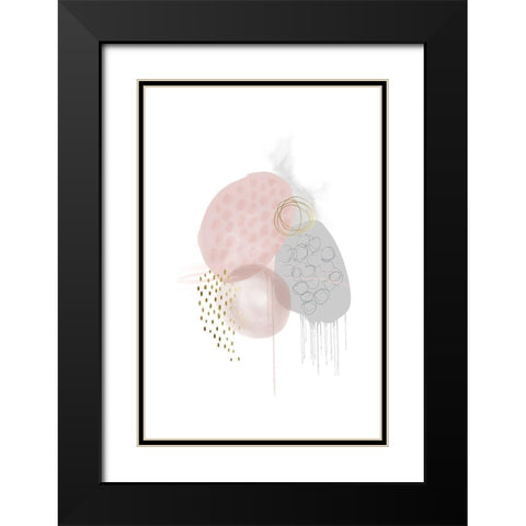 Hope Black Modern Wood Framed Art Print with Double Matting by Urban Epiphany