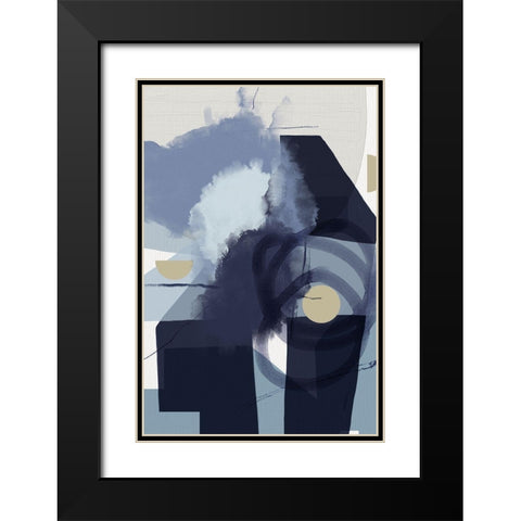 Strange Beauty Black Modern Wood Framed Art Print with Double Matting by Urban Epiphany