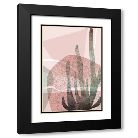 Dusty Desert 10 Black Modern Wood Framed Art Print with Double Matting by Urban Epiphany