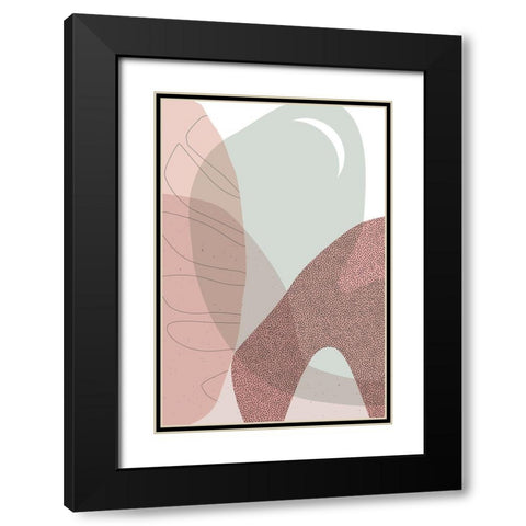 Dusty Desert 11 Black Modern Wood Framed Art Print with Double Matting by Urban Epiphany