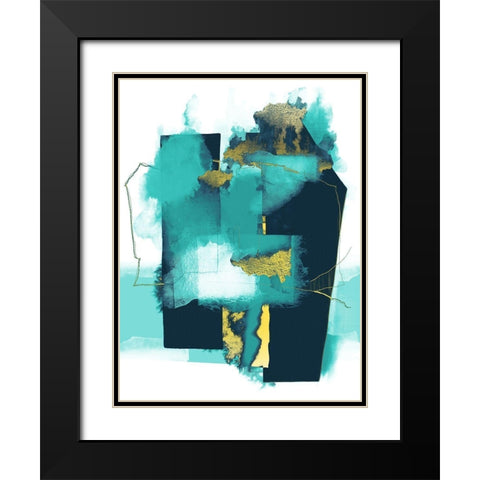 Juxtaposed Fantasy 2 Black Modern Wood Framed Art Print with Double Matting by Urban Epiphany
