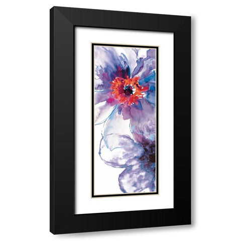 Morning Bloom Black Modern Wood Framed Art Print with Double Matting by Brown, Victoria