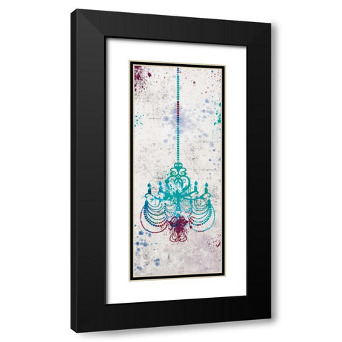 Multicolor 2 Black Modern Wood Framed Art Print with Double Matting by Brown, Victoria