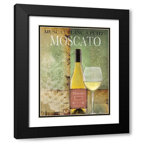 Spicy Wine 2 Black Modern Wood Framed Art Print with Double Matting by Brown, Victoria