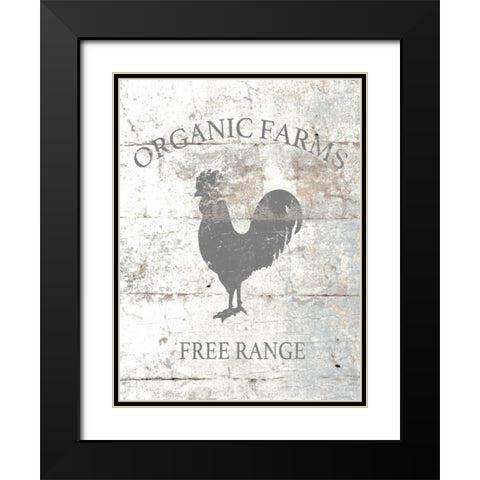 Organic Farm Black Modern Wood Framed Art Print with Double Matting by Brown, Victoria