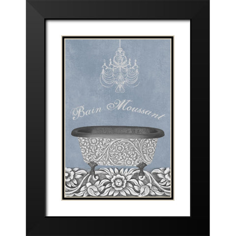 Bath Belle 1 Black Modern Wood Framed Art Print with Double Matting by Brown, Victoria