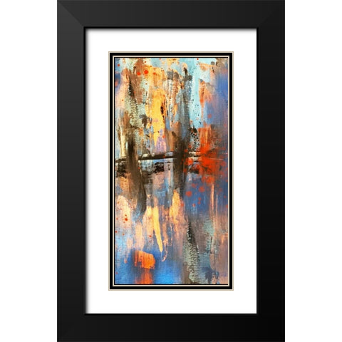 Console 1 Black Modern Wood Framed Art Print with Double Matting by Brown,Victoria