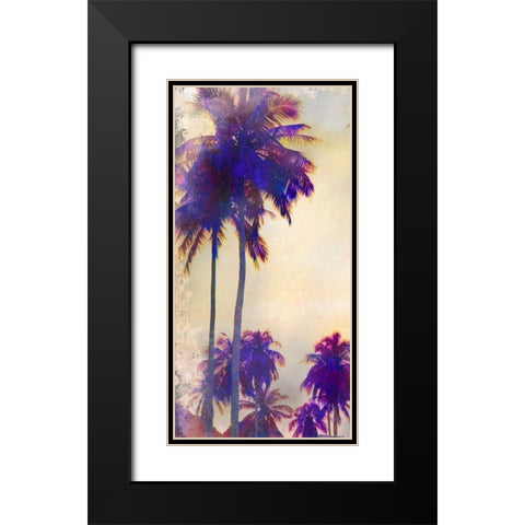 Thailand Palms 2 Black Modern Wood Framed Art Print with Double Matting by Brown, Victoria