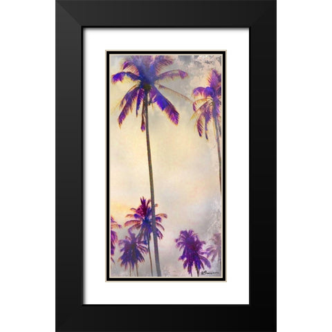 Thailand Palms 3 Black Modern Wood Framed Art Print with Double Matting by Brown, Victoria