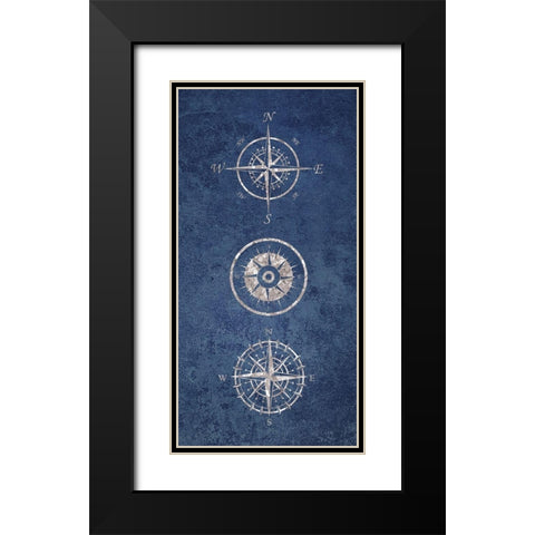 Lead The Coast 1 Black Modern Wood Framed Art Print with Double Matting by Brown, Victoria