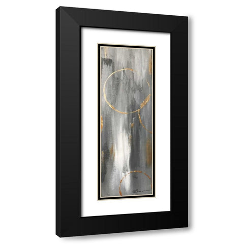 Gray Matter Dyptich 2 Black Modern Wood Framed Art Print with Double Matting by Brown,Victoria