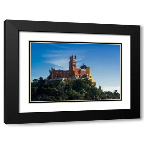 Portugal Sintra 1 Black Modern Wood Framed Art Print with Double Matting by Kostka, Vladimir