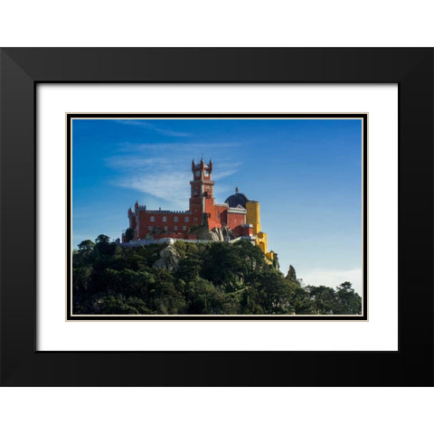 Portugal Sintra 1 Black Modern Wood Framed Art Print with Double Matting by Kostka, Vladimir