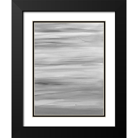 Mysterious Fog 1 Black Modern Wood Framed Art Print with Double Matting by Barski, Karen