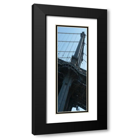 I Am New York Black Modern Wood Framed Art Print with Double Matting by A.D. Lines