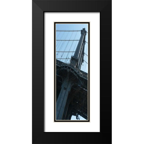 I Am New York Black Modern Wood Framed Art Print with Double Matting by A.D. Lines