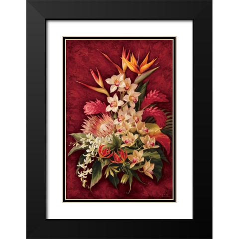 Rare Exoitcs II Black Modern Wood Framed Art Print with Double Matting by Levashov, Igor