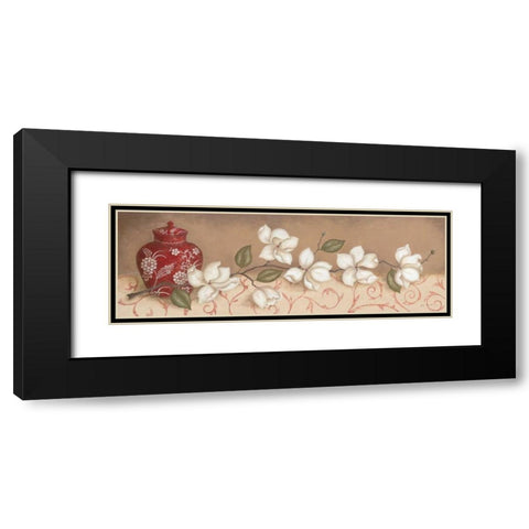 Mantle Masterpiece I Black Modern Wood Framed Art Print with Double Matting by Carroll, Jane