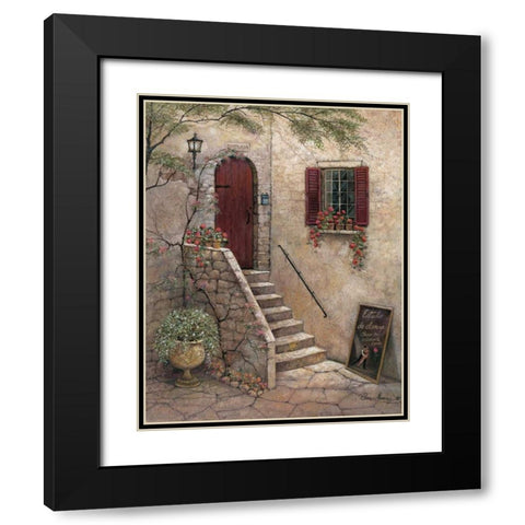 Estudio de Danza Black Modern Wood Framed Art Print with Double Matting by Manning, Ruane