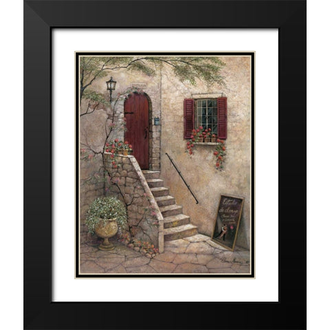 Estudio de Danza Black Modern Wood Framed Art Print with Double Matting by Manning, Ruane