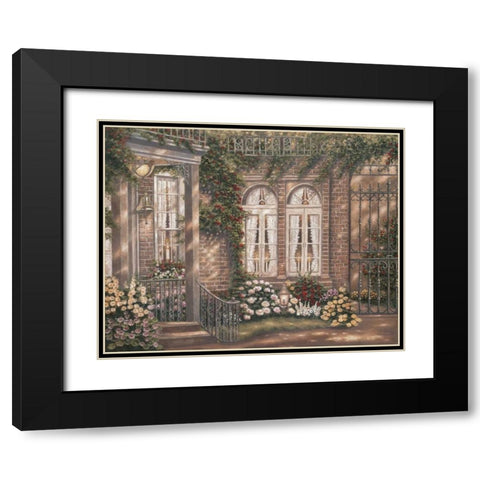 New Orleans Twilight I Black Modern Wood Framed Art Print with Double Matting by Brown, Betsy