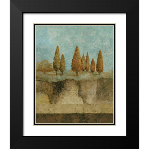 Inspired by Nature I Black Modern Wood Framed Art Print with Double Matting by Olson, Norm