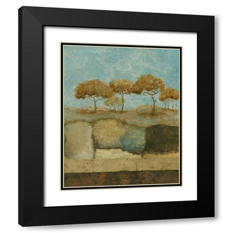 Inspired by Nature II Black Modern Wood Framed Art Print with Double Matting by Olson, Norm