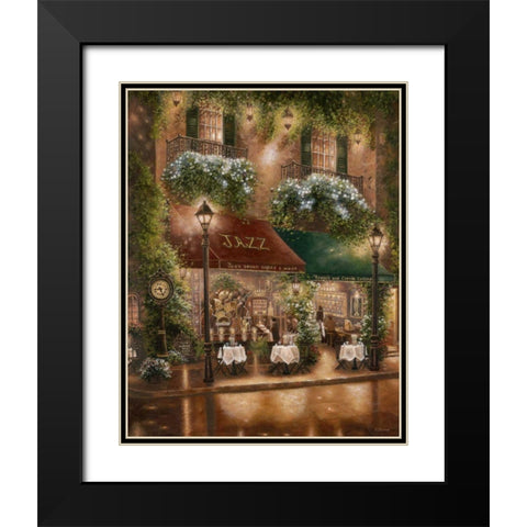 Peter Prisco Trio II Black Modern Wood Framed Art Print with Double Matting by Brown, Betsy