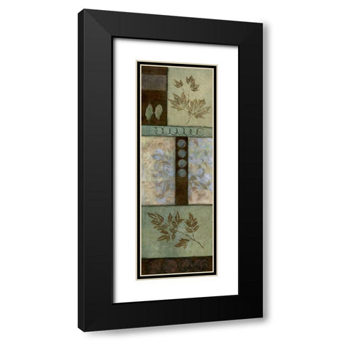 Spring Morning II Black Modern Wood Framed Art Print with Double Matting by Olson, Norm