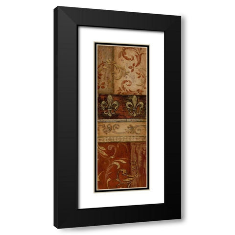 Weathered Door II Black Modern Wood Framed Art Print with Double Matting by Tava Studios