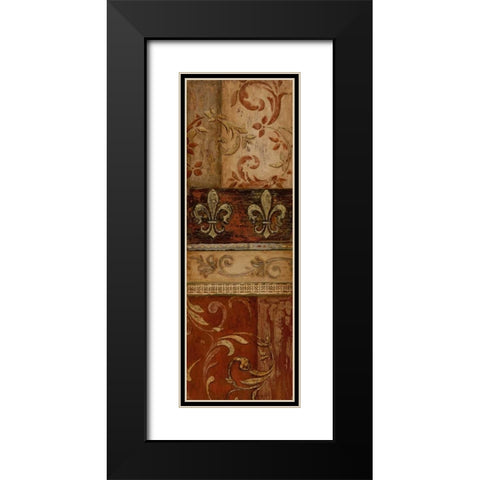 Weathered Door II Black Modern Wood Framed Art Print with Double Matting by Tava Studios