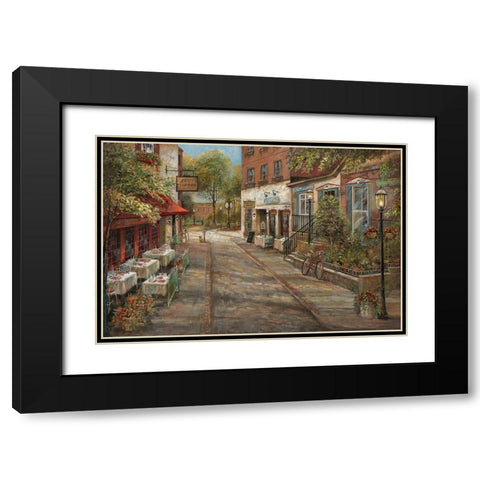 Fond Memories Black Modern Wood Framed Art Print with Double Matting by Manning, Ruane