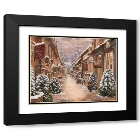 Land of Wonder Black Modern Wood Framed Art Print with Double Matting by Brown, Betsy