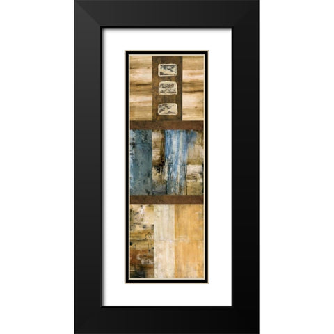 Northern Wood I Black Modern Wood Framed Art Print with Double Matting by Olson, Norm