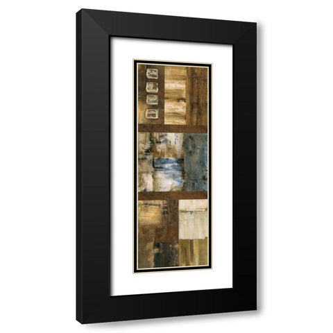 Northern Wood II Black Modern Wood Framed Art Print with Double Matting by Olson, Norm