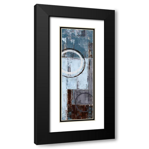 Cool Dance I Black Modern Wood Framed Art Print with Double Matting by Donovan, Maria