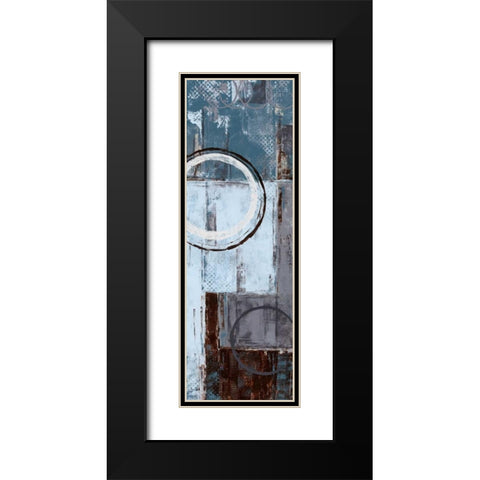 Cool Dance I Black Modern Wood Framed Art Print with Double Matting by Donovan, Maria