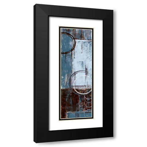 Cool Dance II Black Modern Wood Framed Art Print with Double Matting by Donovan, Maria