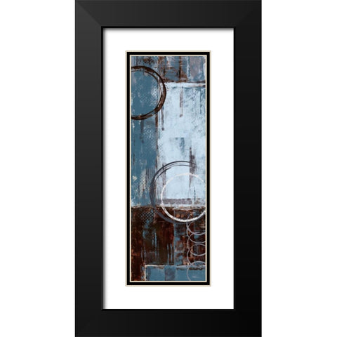 Cool Dance II Black Modern Wood Framed Art Print with Double Matting by Donovan, Maria